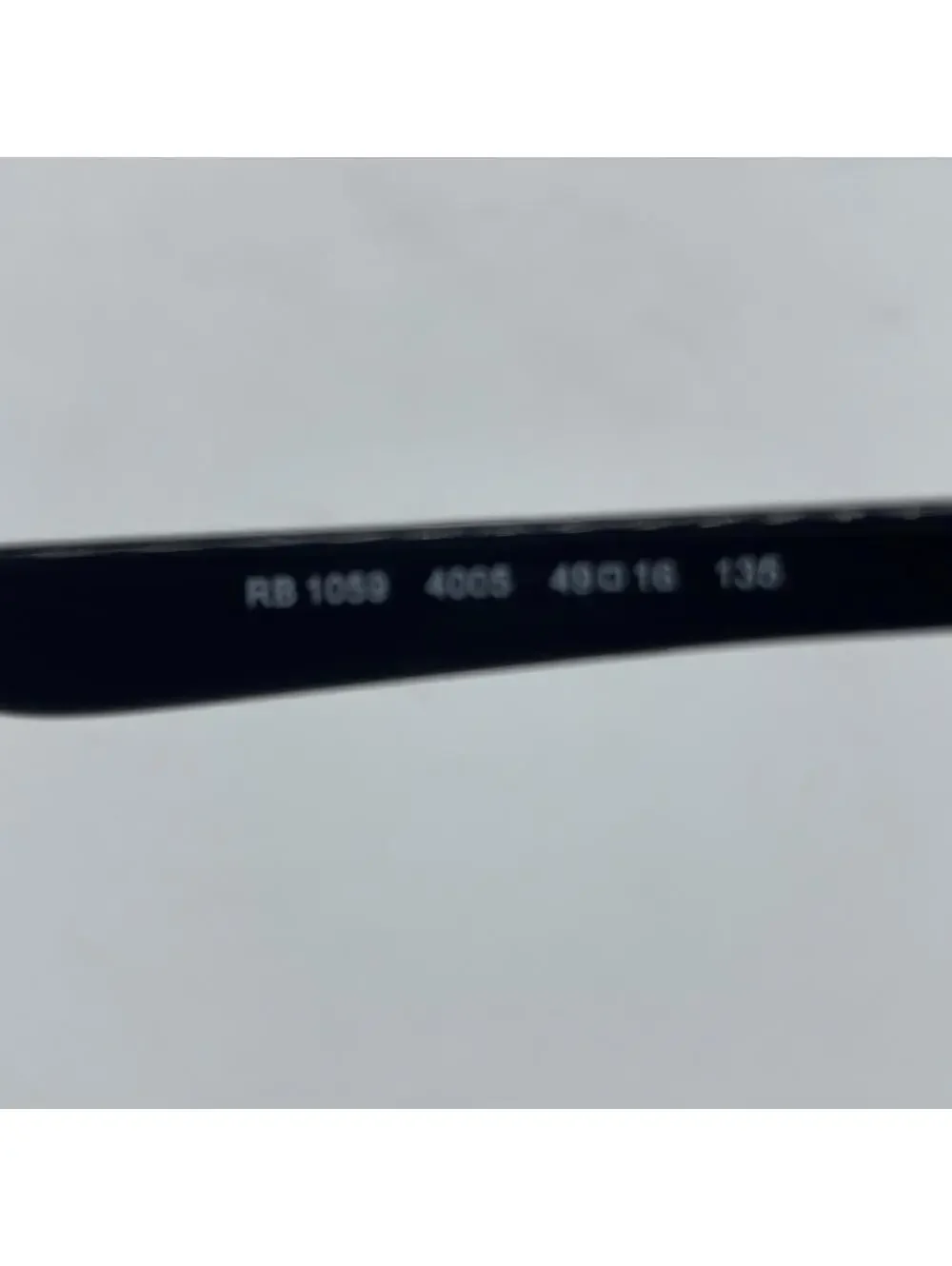 Ray-Ban measurements are